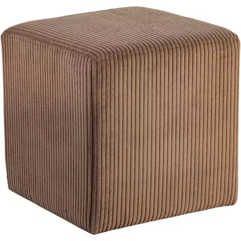 Repose-pieds/Tabouret en Tissu Microfibre