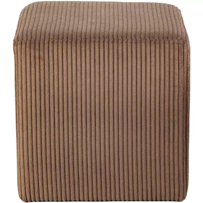 Repose-pieds/Tabouret en Tissu Microfibre