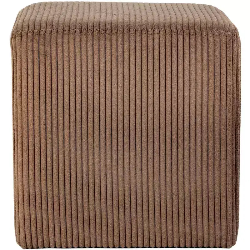 Repose-pieds/Tabouret en Tissu Microfibre