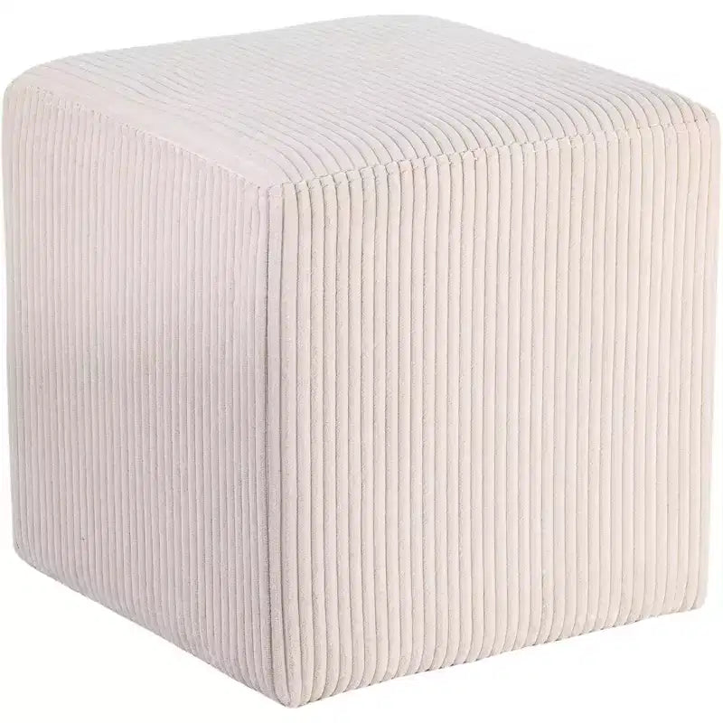 Repose-pieds/Tabouret en Tissu Microfibre