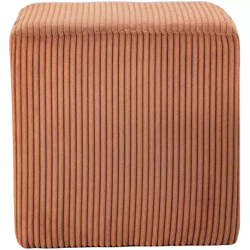 Repose-pieds/Tabouret en Tissu Microfibre