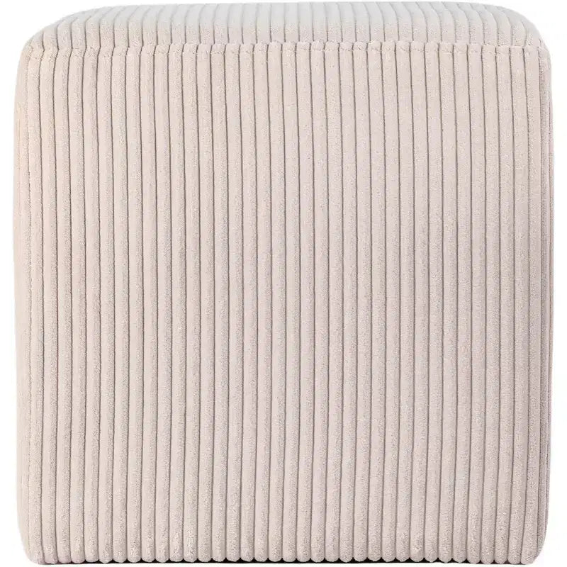 Repose-pieds/Tabouret en Tissu Microfibre