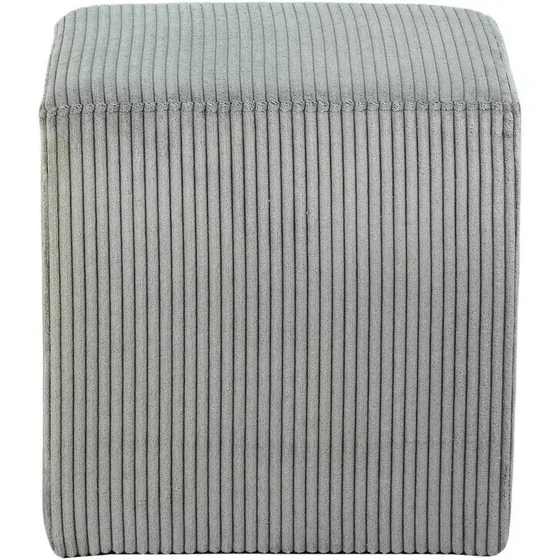 Repose-pieds/Tabouret en Tissu Microfibre
