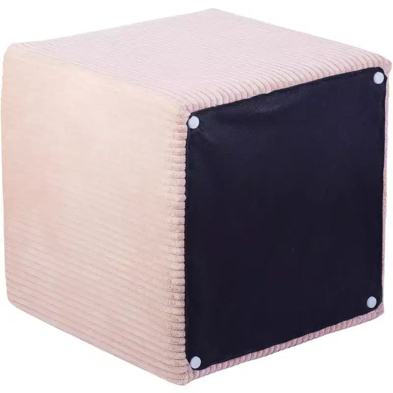 Repose-pieds/Tabouret en Tissu Microfibre