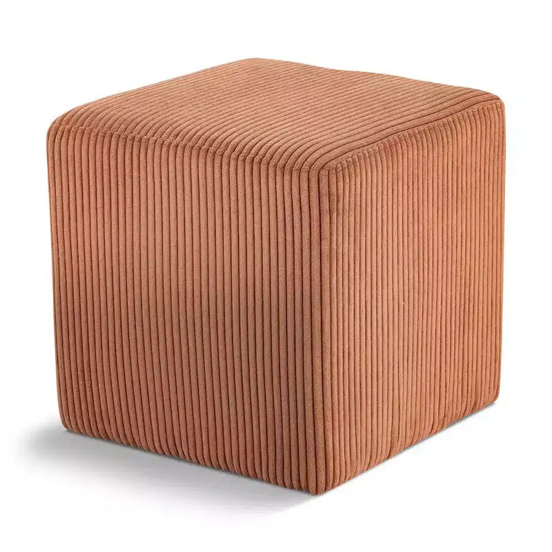 Repose-pieds/Tabouret en Tissu Microfibre