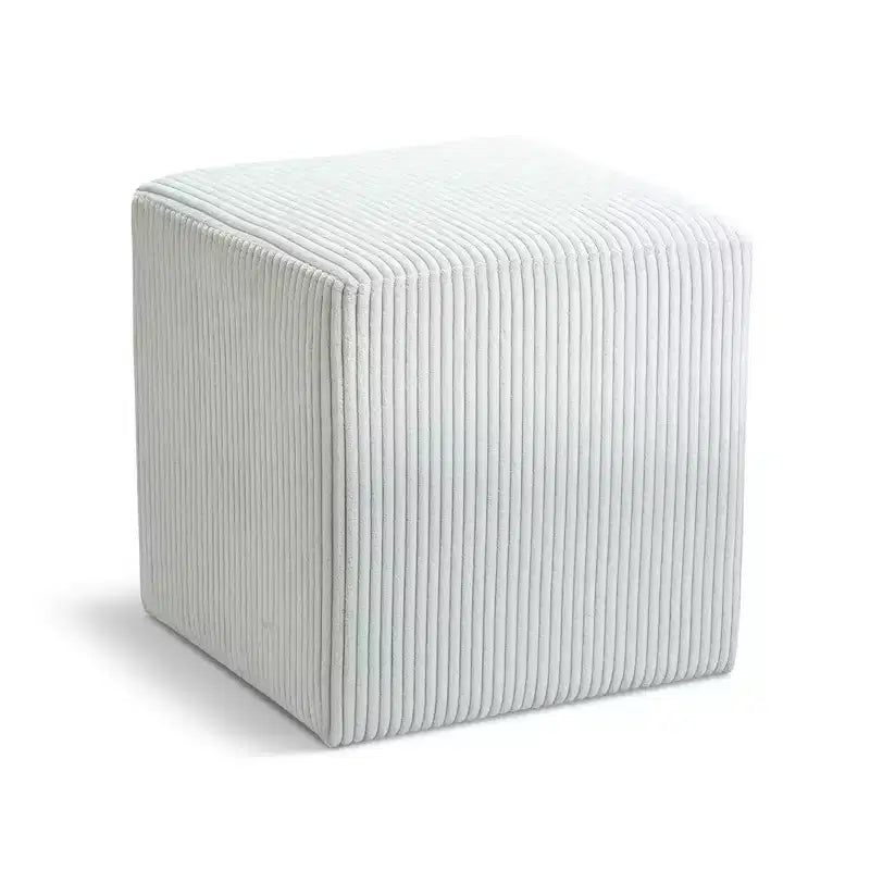 Repose-pieds/Tabouret en Tissu Microfibre