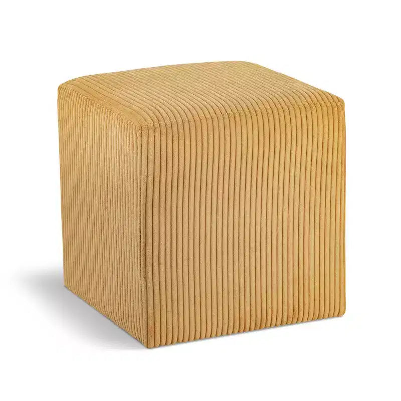 Repose-pieds/Tabouret en Tissu Microfibre