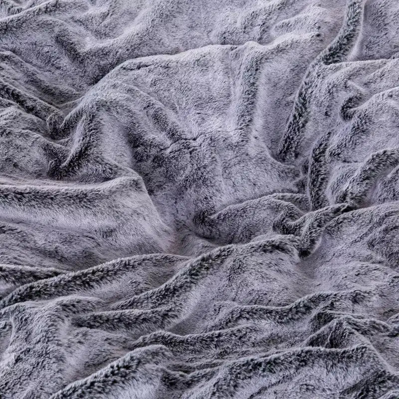 Pouf géant en fausse fourrure de 1,5 m