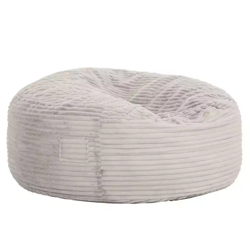 Pouf géant en fausse fourrure de 1,5 m