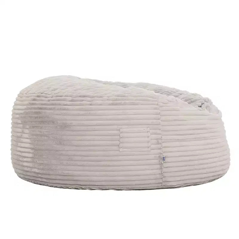 Pouf géant en fausse fourrure de 1,5 m
