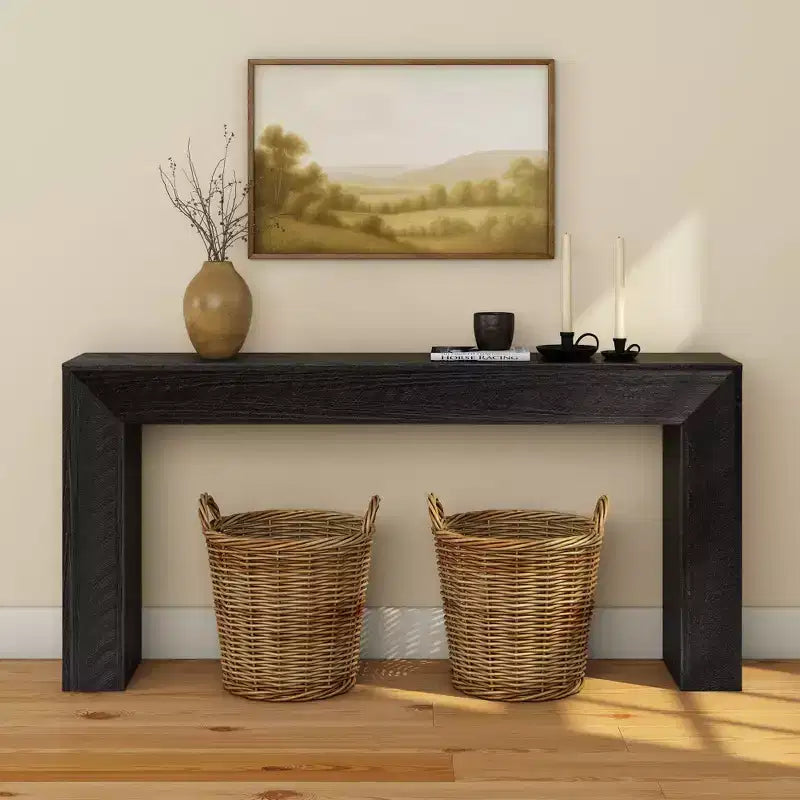 Table d'extrémité grand format rustique (66 po / 1676 mm)