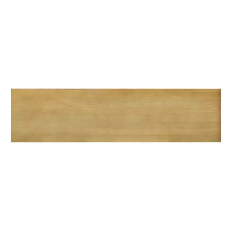 Console minimaliste en bois avec pieds géométriques, Table d'entrée en bois de style ferme pour le salon et l'entrée