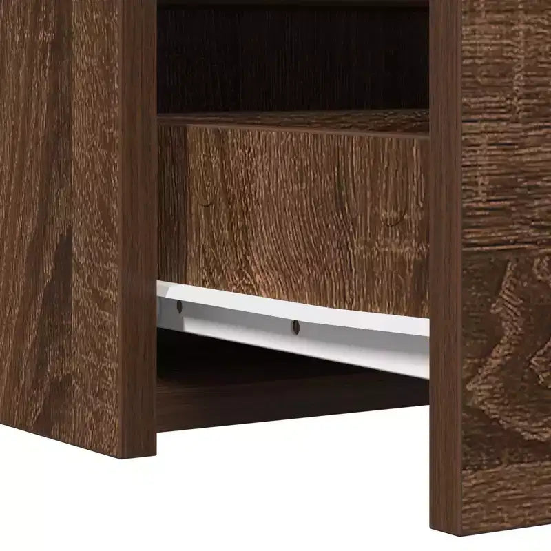 Coiffeuse moderne et minimaliste, élégante avec miroir clair et tiroirs de rangement intelligents pour l'organisation quotidienne