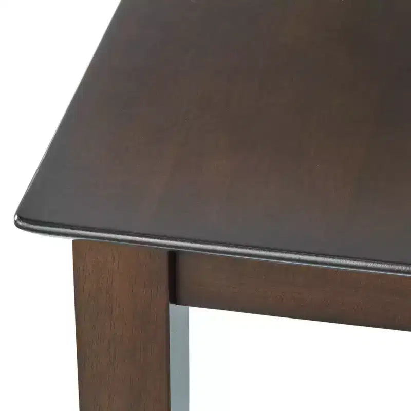 Table de salle à manger rectangulaire en bois