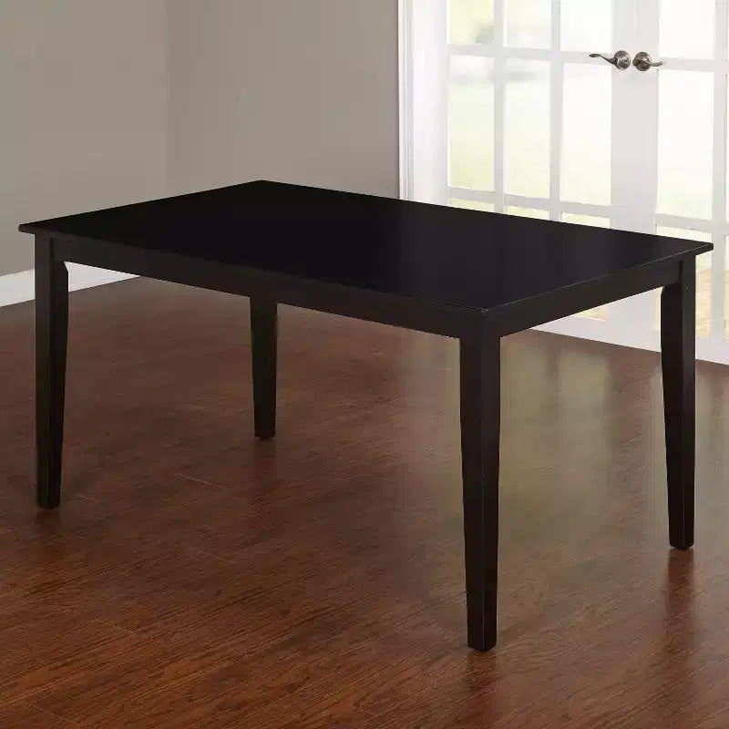 Table de salle à manger rectangulaire en bois
