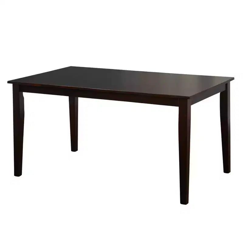 Table de salle à manger rectangulaire en bois