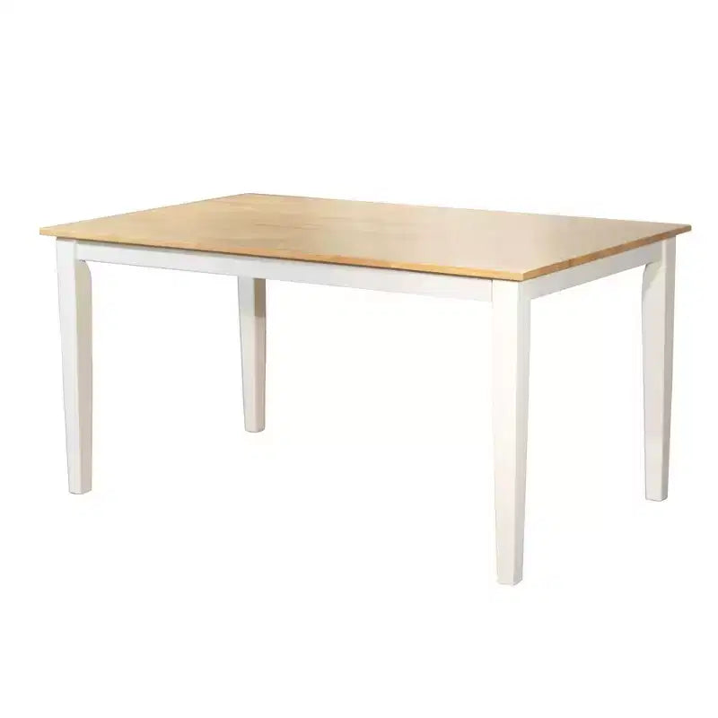 Table de salle à manger rectangulaire en bois