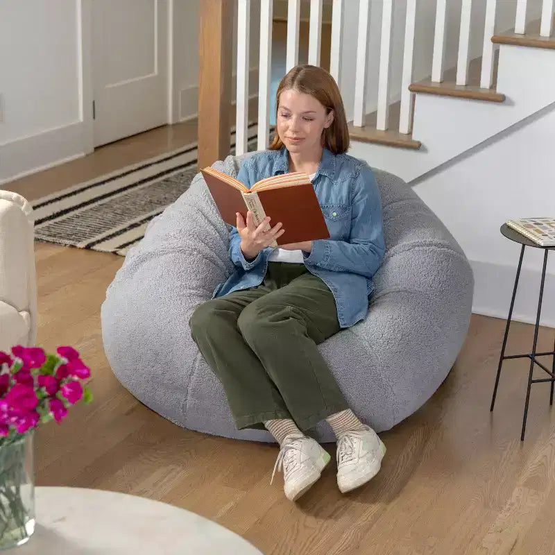 Pouf géant pour enfants et adultes