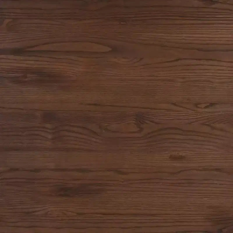 Table de bar d'intérieur carrée en bois/métal de 23,75 po